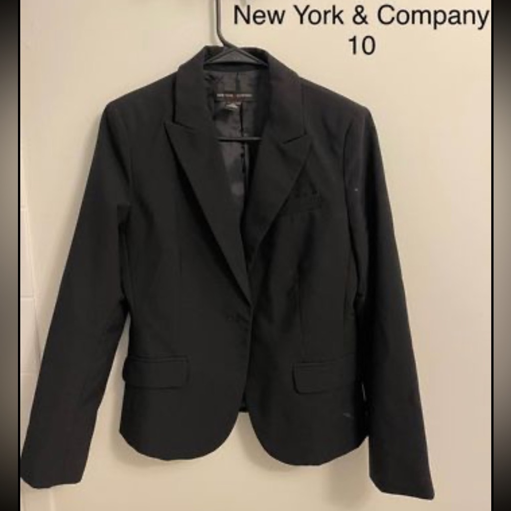 Black New York & Company Blazer size 10